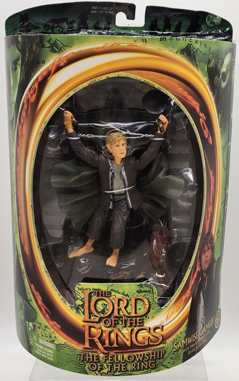 The Lord of the Rings Samwise Gamgee Fellowship of the Ring 2001 Toy Biz